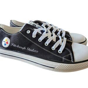 Steelers Low Top Canvas Sneakers Never Worn